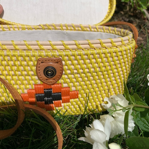 ✨Handmade new boho rattan bag wicker purse - Picture 5 of 6